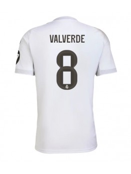 Real Madrid Federico Valverde #8 Domaci Dres 2025-26 Kratak Rukavima